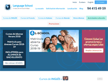 Tablet Screenshot of l-school.com